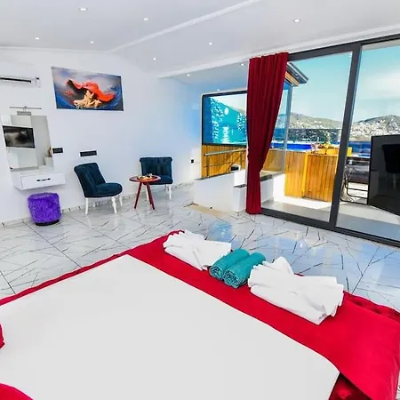 Manzara 1 Deniz Manzarali Apartmán Kalkan