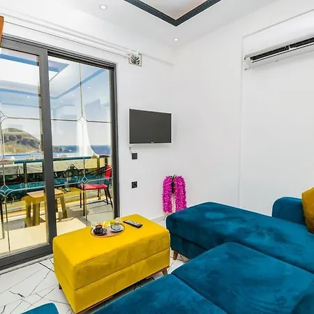Manzara 1 Deniz Manzarali Appartement Kalkan