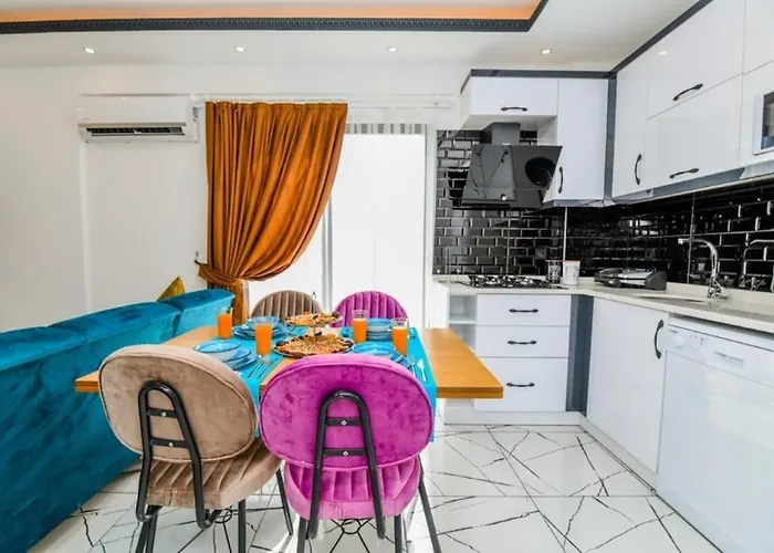 Manzara 1 Deniz Manzaralı Daire Kalkan