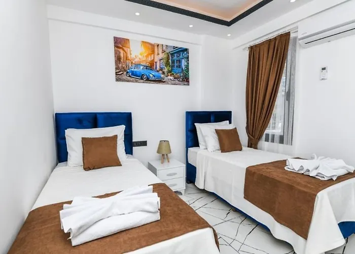 Manzara 1 Deniz Manzaralı Daire Kalkan